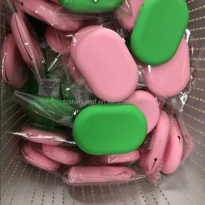 product unisex cute kawaii mini pouch women and kids gift custom silicone rubber headphone wallet with zipper closure coin key bag-5