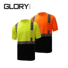 Shirt T-shirt Work Shirts Shirt Reflective Hi Vis Safety Shirt Reflective T-shirt Hi-vis Safety Work Shirts