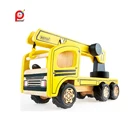 Wooden Car Wooden Car Wooden For Kids Diy Toy Mobile Crane Car Role-playing Toys