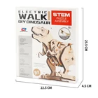 Toy Educational 3d Puzzle 3d Wooden Puzzles Electric Toy Educational 3d Wood T-rex Dinosaur Diy Wooden Puzzle