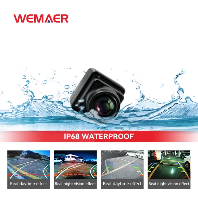 Wemaer OEM Security Parking Rear View Camera Waterproof Guidline Backup Car Camera for Bmw 5 Series/X5 2018/2019/2020/2021/2022 supplier