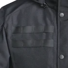 Jacket Fabric 100% Polyester Oxford Jacket Big Pockets Jacket Durable Fabric Waterproof Poyfill Padded Winter Jacket