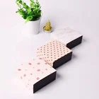 Soap Box Customized Marbled Pull-out Tea Soap Box Chocolate Drawer Type Gift Box For Packaging