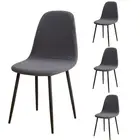 Beautif Shell Chair Cover For Mid Century Modern Chair For Kitchen Side Chairs Sofa Cover Elastic