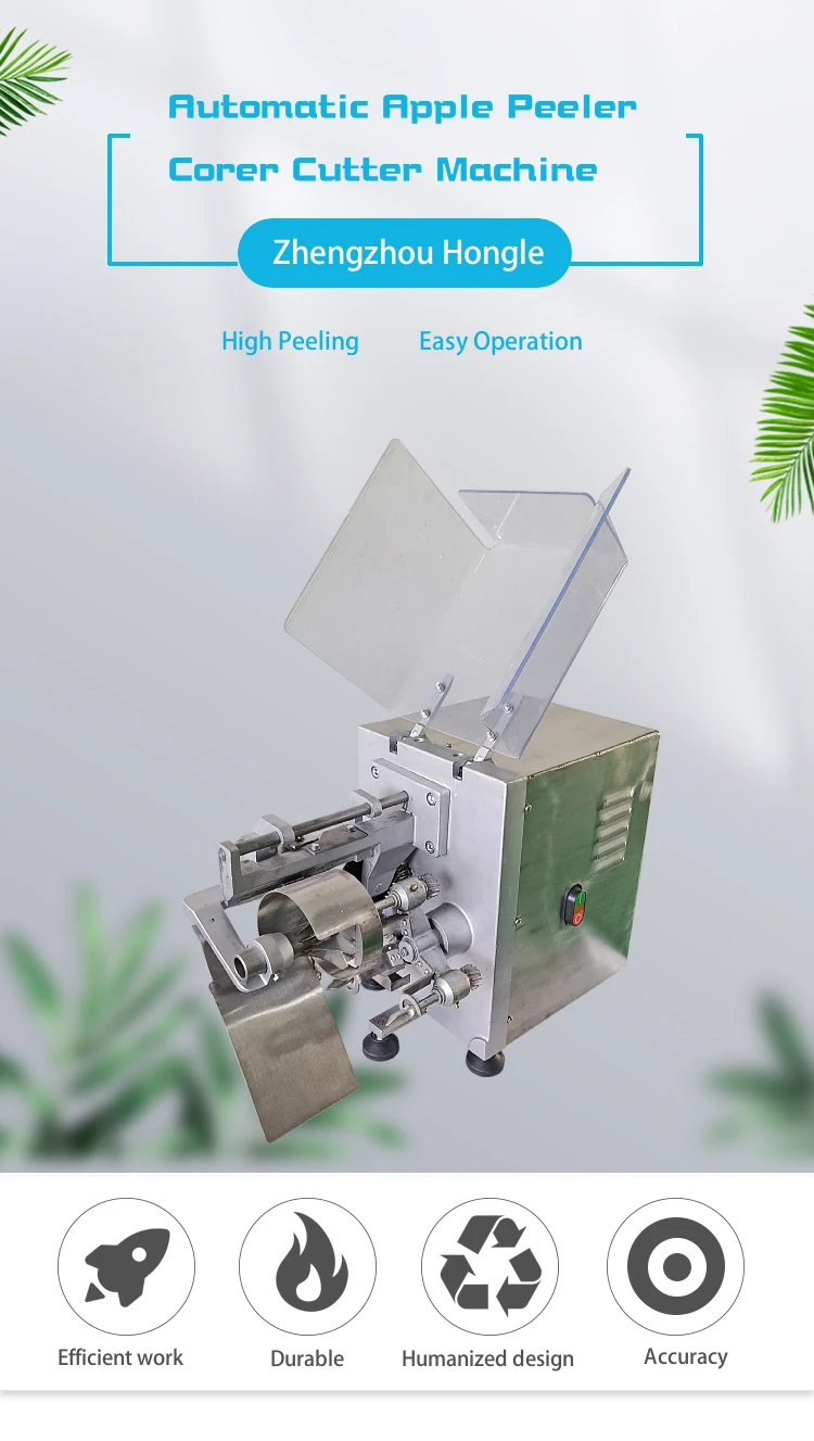 Hot Selling Apple Core Remover Peeling Machine Commercial Apple Peeler Corer Slicer details