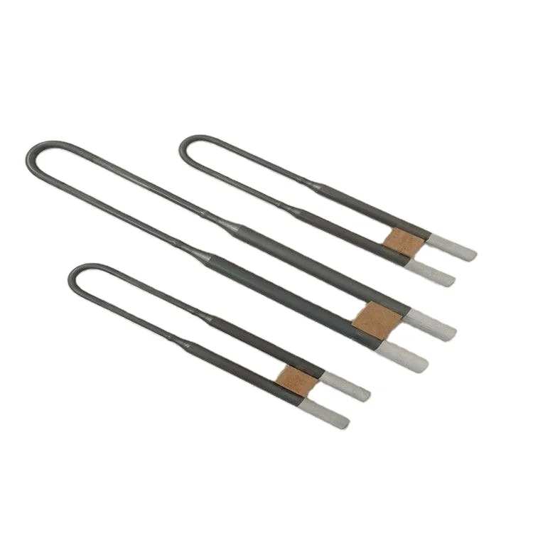 Moly Disilicide MoSi2 Kiln Element 1800 degrees C Set of 2 
