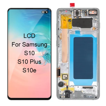 Hot Selling Item LCD Touch Screen With Frame Display LCD OLED Screen Replacement Assembly For Samsung S10 Plus