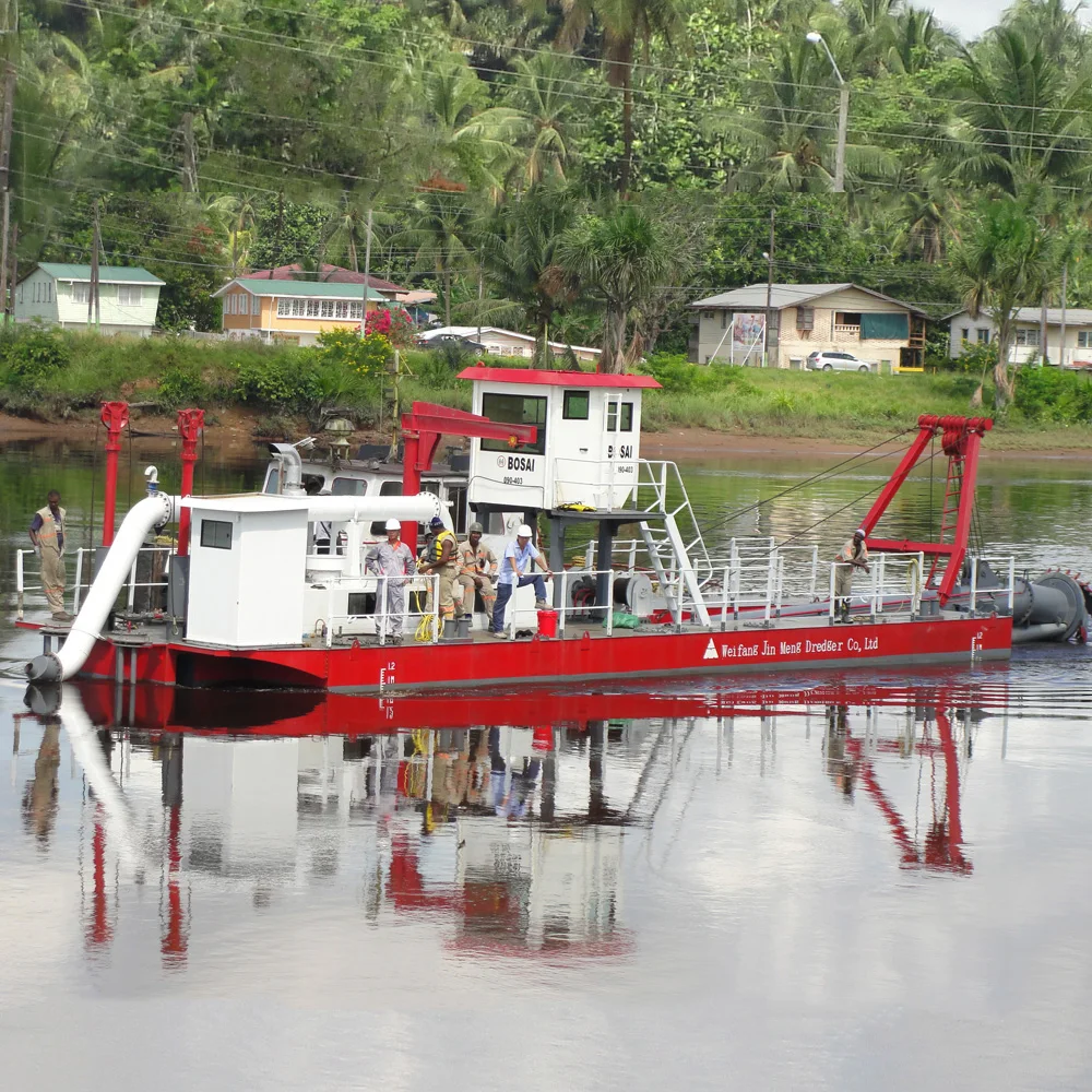 14 Inch 200m3 River Sand Dredging Machine Cutter Suction Dredger Small