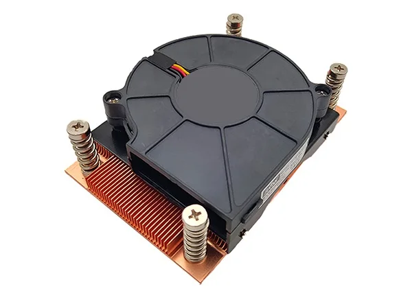 Copper Cpu Cooler, 1U, 4PIN, PWM, AMD - detail 2