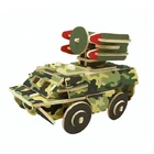 Diy Toys Puzzle Truck Assembly Diy Wood Intelligent Toys Puzzle