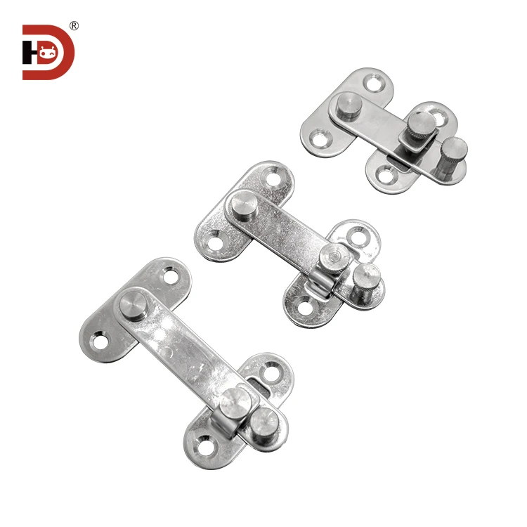 Aluminum Door Latch, Stainless Steel Door Buckle, 20/30/40/50 Aluminum Fence Door Lock, Guardrail Frame Door Lock Buckle manufacture