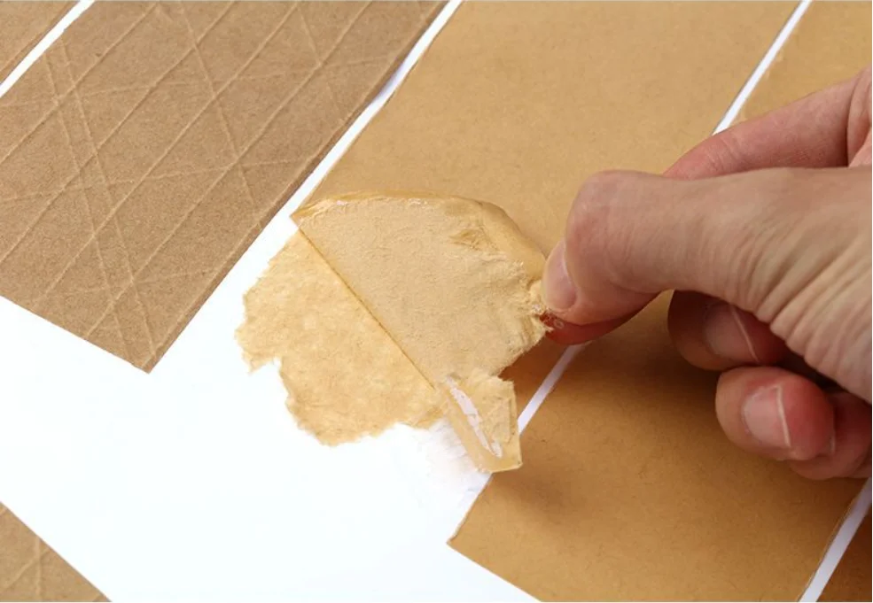 Biodegradable Kraft Paper Tape Eco Friendly Packing Tape Writable Non