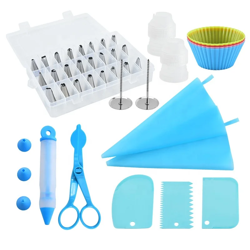 39 pcs New arrival baking supplies stainless steel cake decoration tools hot cake tools and accessories