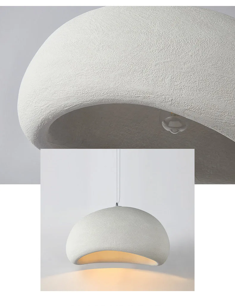Nordic Modern Wabi Sabi Pendant Light Lamp Chandelier Cloud Minimalist LED Pendant Light Industrial Chandelier Pendant Lamp
