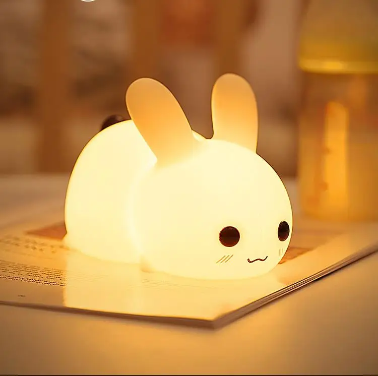 cute bunny silicone light