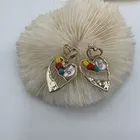 Diamond New Vintage Diamond Crystal Earrings Geometric Crystal Designer Classical Stone Women Earrings