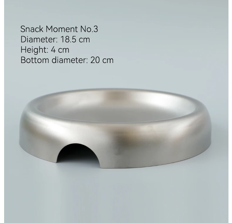Hot High Quality 304 Stainless Steel Pet Bowl Anti Tipping Design Easy to Clean Food and Water Feeder for Dog Cat Pet Products factory