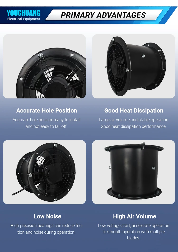 Axial Flow Fan, 200FZY, 220V - detail 10