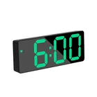 Large Font Mirror Multifunctional Led Electronic Clock Battery Plug-in Alarm Digital Clock
