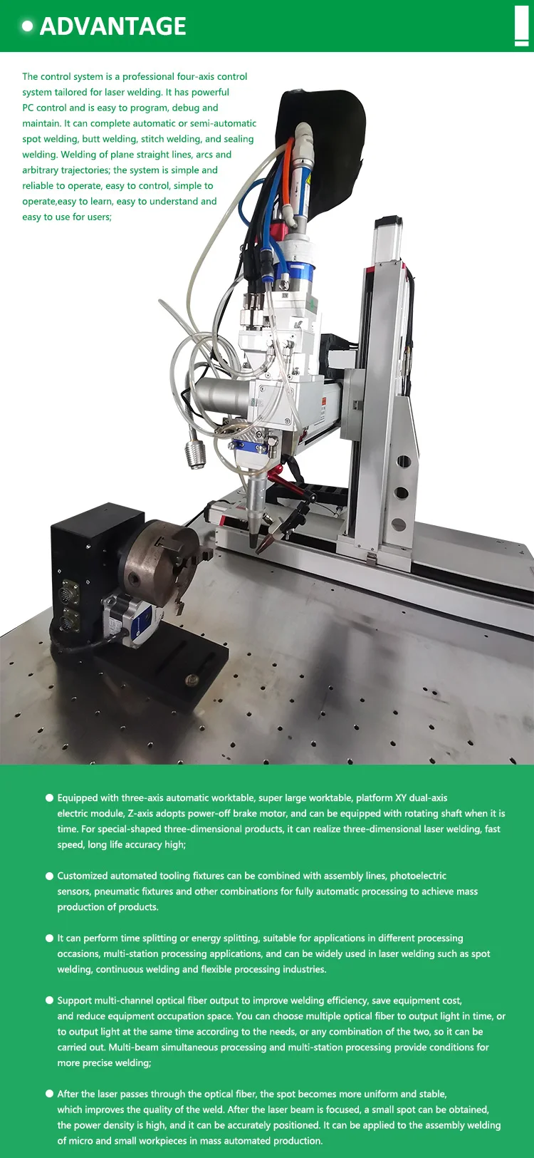 1500W 3000W Mold Laser Welder High Power Automatic Mold Repair Laser Welding Machine With Boom Lift for Large