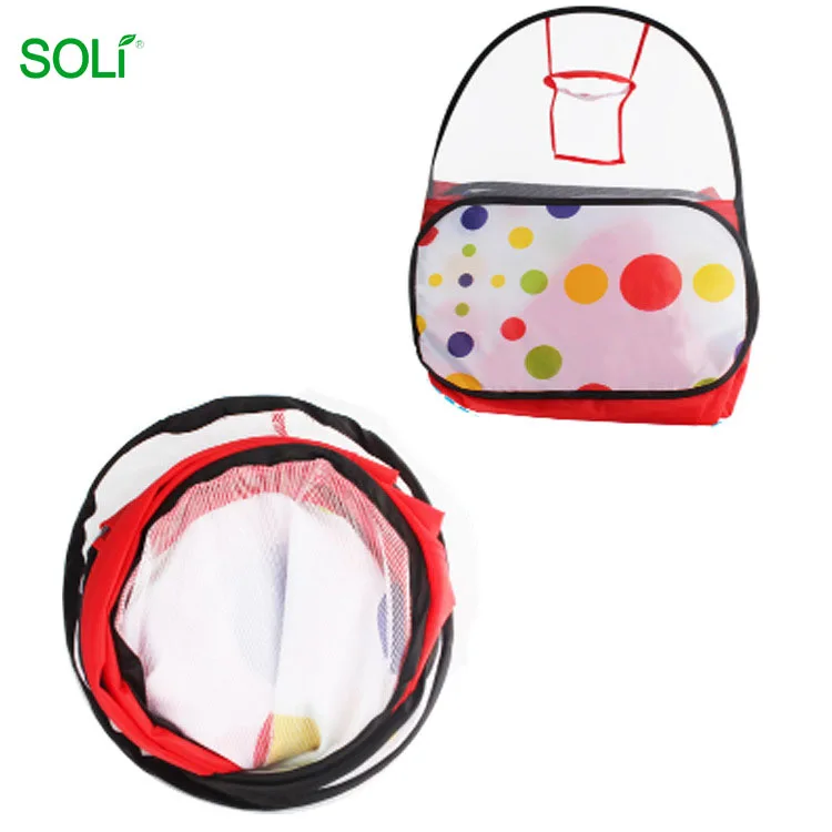 Play tent for kids Baby basketball pool play tent with 50 pcs ball kids tent