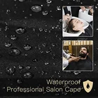 Cape Salon Aprons And Capes High Quality Hairdresser Polyester Gown Design Salon Cutting Bib Customized Cape Barbershop
