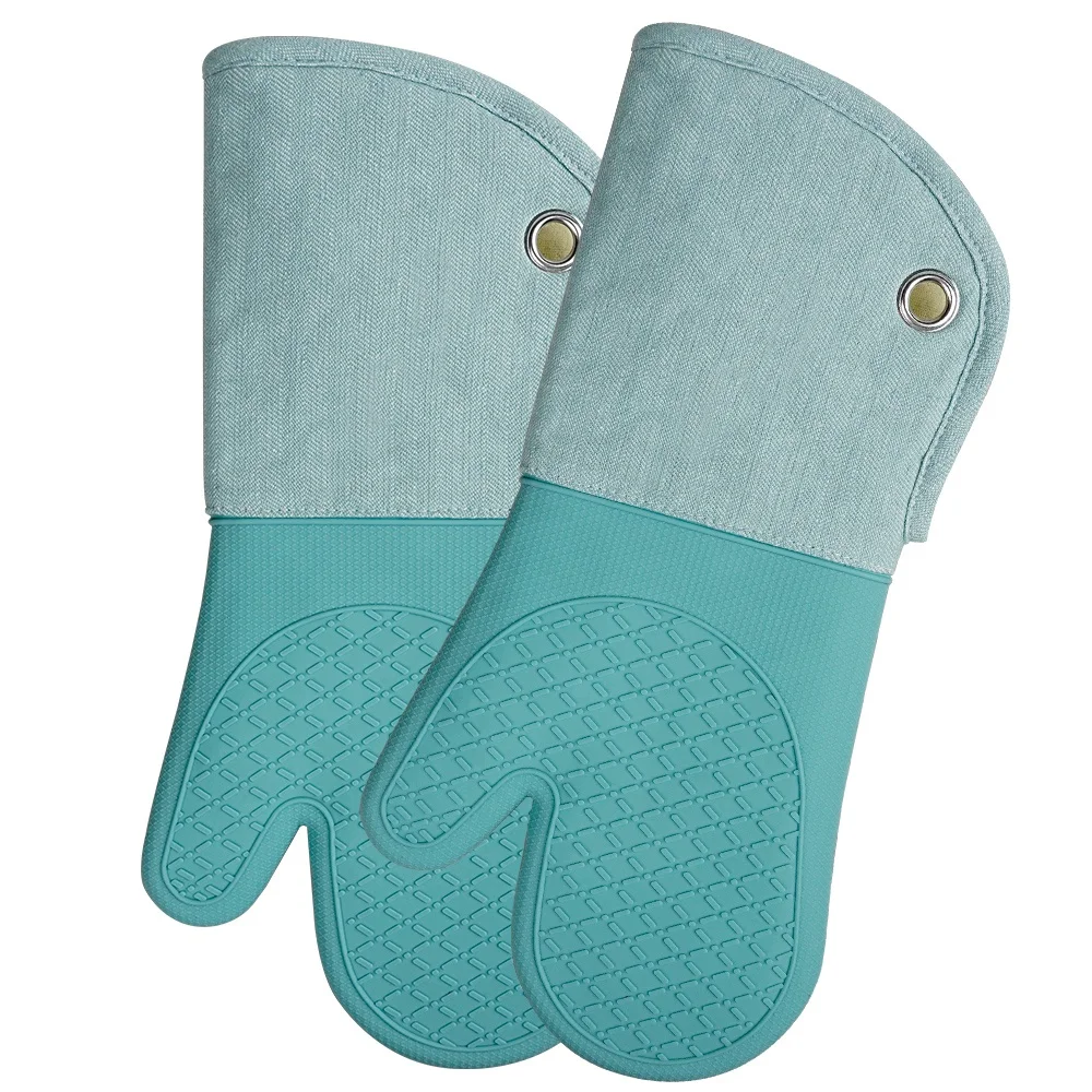 Heat Resistant Silicone Oven Mitt Microwave Cooking and Baking Custom Wholesale Oven Glove