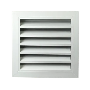 Customized Aluminum Alloy Reinforced Rain-proof Louver Window for Kitchen and Bathroom Ventilation Grille.