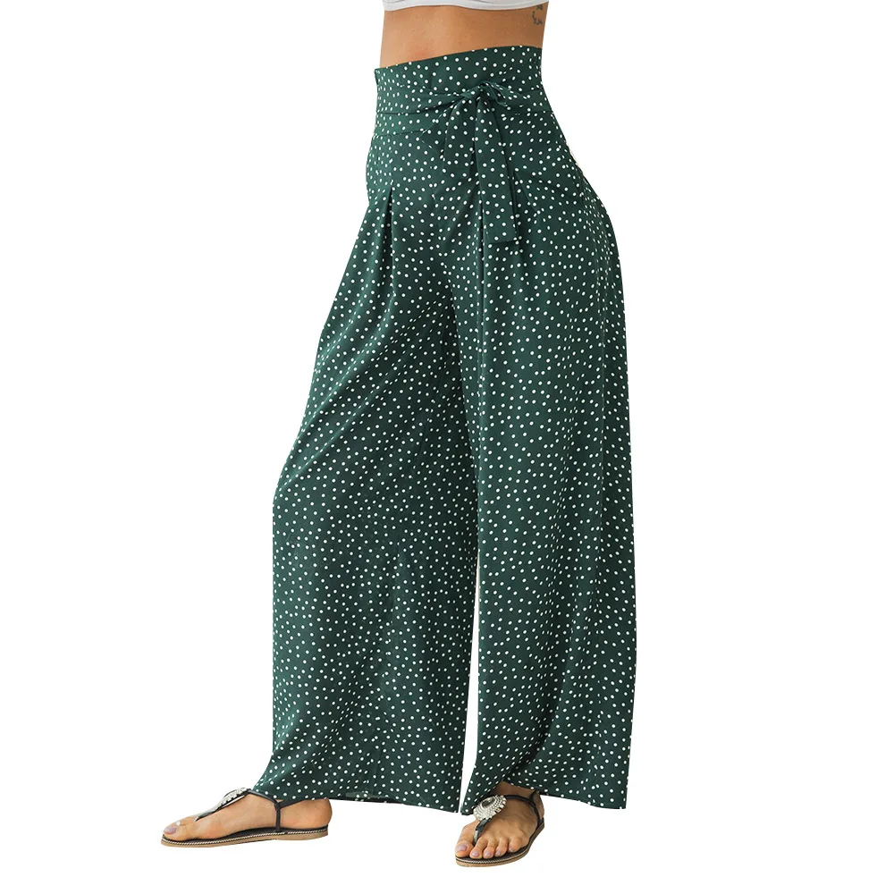 PANTALÓN ANCHO LUNARES