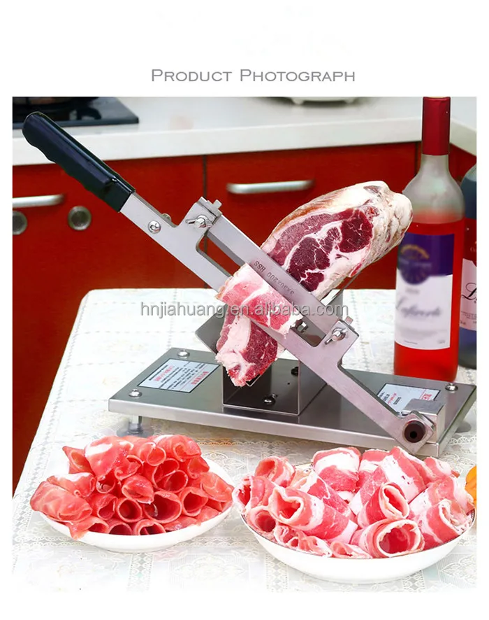 Low Price Manual Cutting Machine Hand Meat Slicer