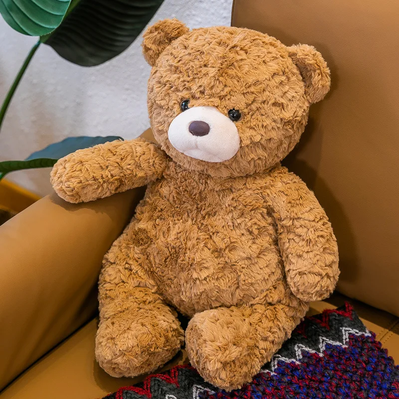 Factory custom popular gifts OEM ODM softer plush animal doll stuffed teddy bear bed plush toy