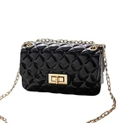 Handbags Ladies Small Jelly Bag Girls Shoulder Clutch Coin Purses And Handbags For Women 2021