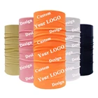 Scarf Bandana Scarf Solid Color Cooling Bandana Wholesale Custom Multifunctional Face Bandana Headband Headwear Scarf