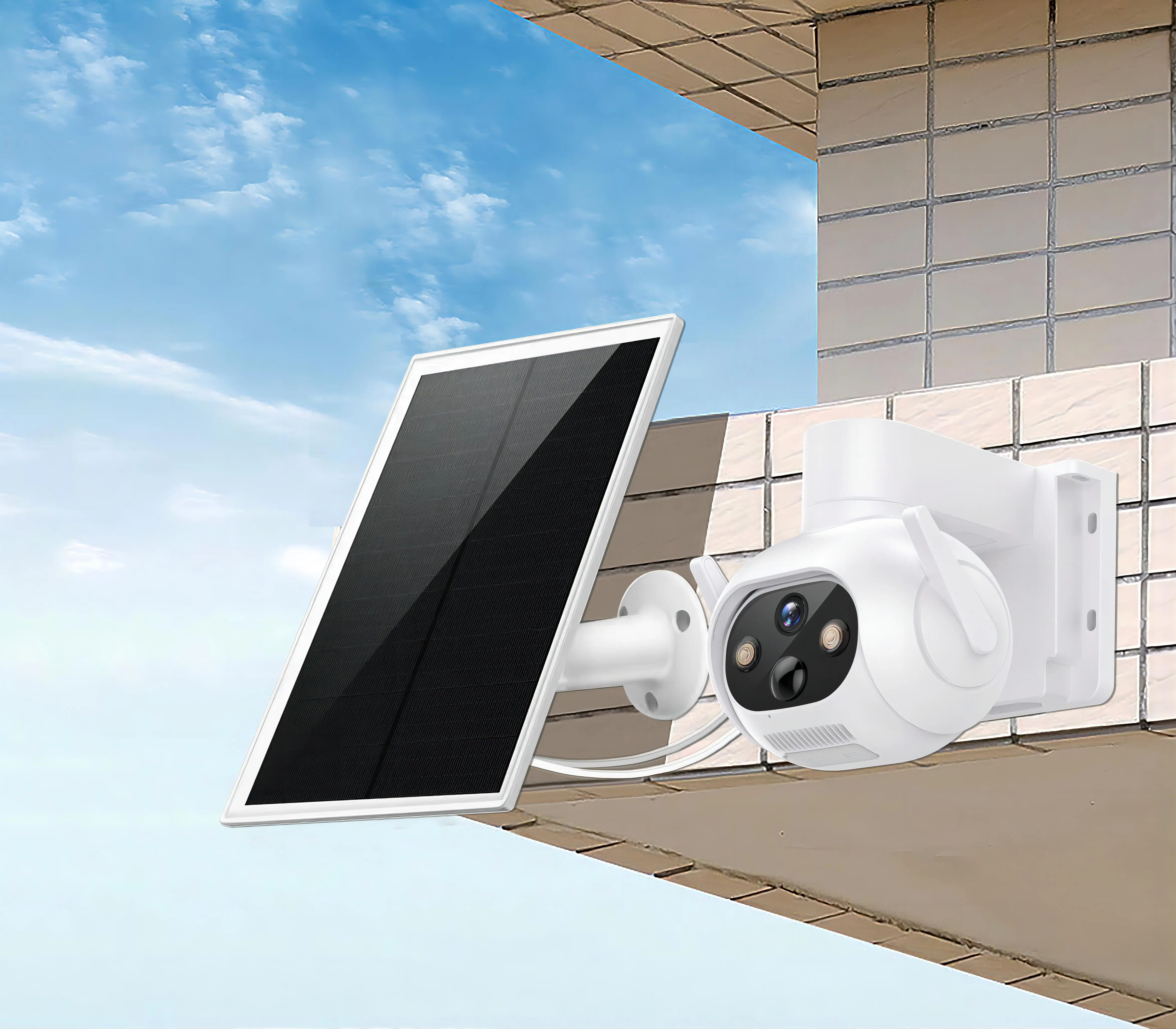 4mp Icsee 4g wifi Solar PTZ camera IP 4g security Solar camera outdoor CCTV 4mp 4g Solar wireless camera CCTV Solar