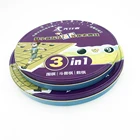 Chess Box Tin Chess Game Box Factory Directly Round 2 Set Checkboard Tin Chess Game Box