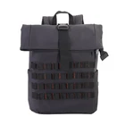 Leather School Bag Wholesale PU Leather Fashion Fuctional Backpack Bagpack School Bag For Men