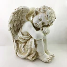 Angel Wedding Craft Winged Angel Statue Statue Angel Archangel Statue Angel Garden Ornament