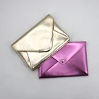 Clutch Bag Luxury Gold Faux Leather Clutch Evening Bag For Party Free Custom Logo Service Available