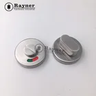 Toilet Door Lock Public Toilet Keyless Door Lock With Indicator For Commercial Building Shopping Mall
