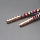 Hoodie Aglet Salt Spray Test Custom Logo Metal Paint Shoelace T Metal Aglet For Shoelace And Hoodies Tipping