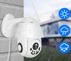 Ip Outdoor Camera Full Hd 1080p Wifi Ip Camera Wireless Wired Ptz Outdoor H.265 Support 2.4ghz 3.6mm Camera