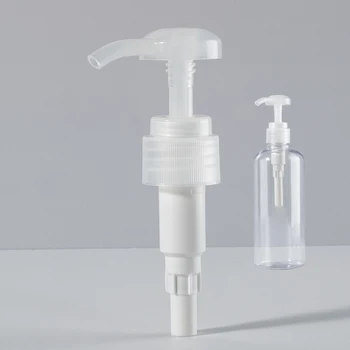 Factory Made 28 33 38 410 PP Plastic Pearl White Costumed Color Dispenser Shampoo Pump Lotion Pump