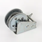 Boat Trailer 600Lbs Hand Crank Strap Cable Gear Winch ATV Boat Trailer
