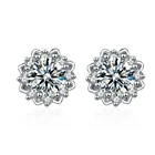 Silver Earrings Factory Sale Various Widely Used High Fashion Lightweight Silver Earrings
