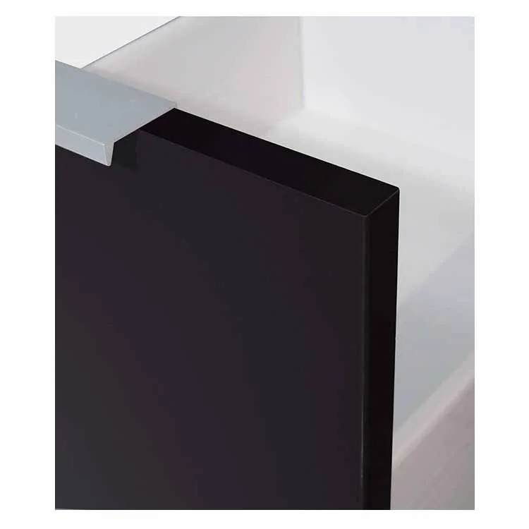black melamine antique american standard acrylic 3 door 2 pac lacquer apartment assemble automatic kitchen cabinet