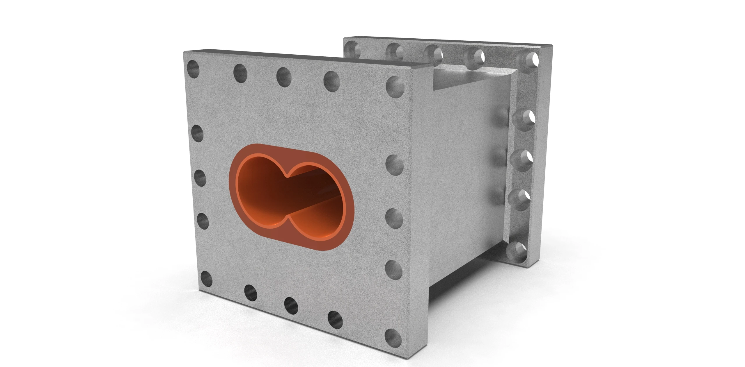 High Precision ISO9001 Certified Extruder Barrel with 38CrMoAl Material and ZT615 Nickel-Based Alloy for Twin Screw Extrusion