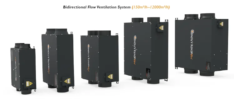 Dual Fan, 5000m3/h, HVAC - detail 2