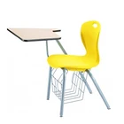 Classroom Desk Custom Color Size College Classroom Single Furniture Desk And Chair Set