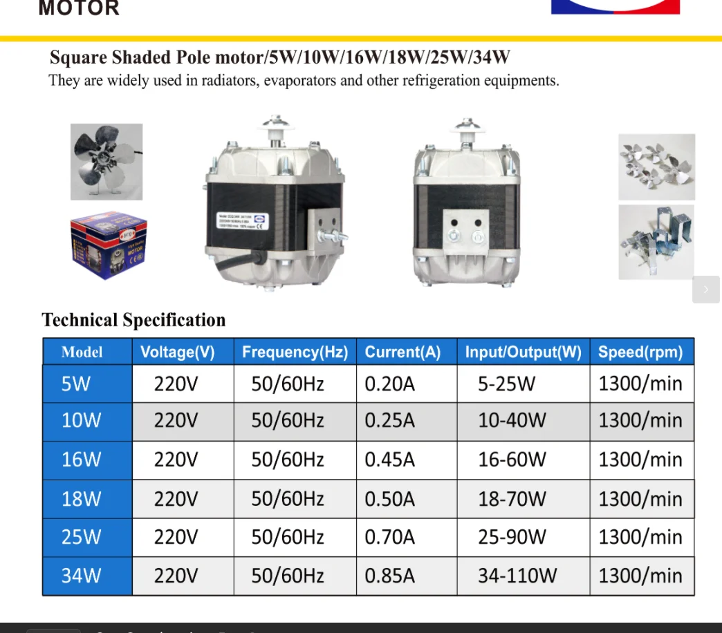 Fan, 5W/10W/16W, 220v, 1300 - detail 4