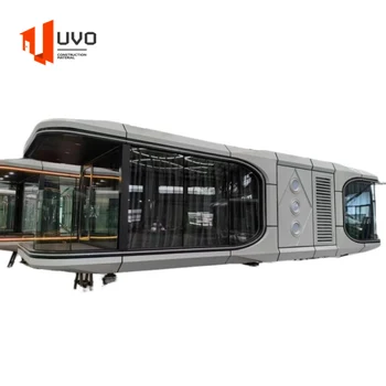 2024 UVO Wholesale China Mobile Portable Container House  Luxury Prefabricated Space  Capsule House